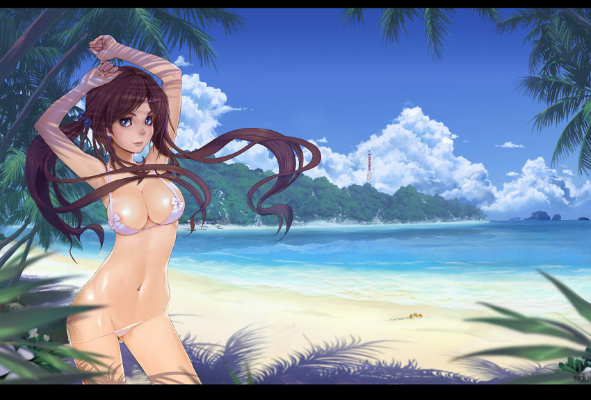 Outdoor anime bikini uncensored