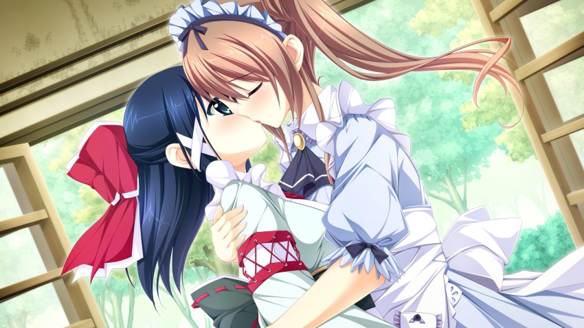 Anime clip free lesbian