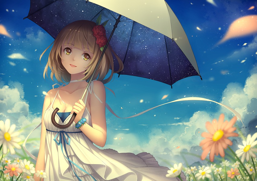 Anime girl and girl