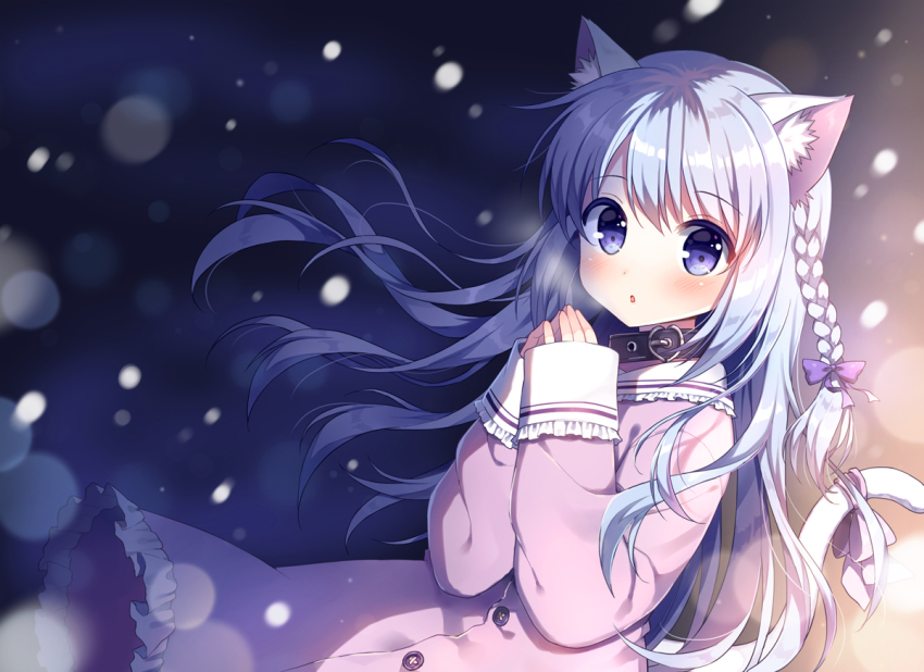 Anime cat girl pictures